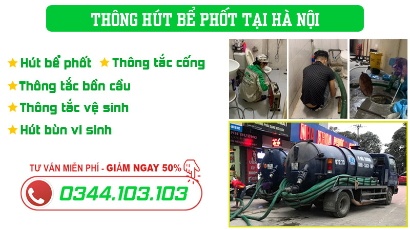 thông tắc cống nghẹt tại Hà Nội